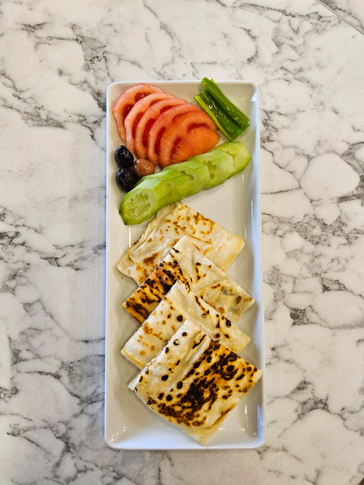 Kavurmalı kaşarlı gözleme